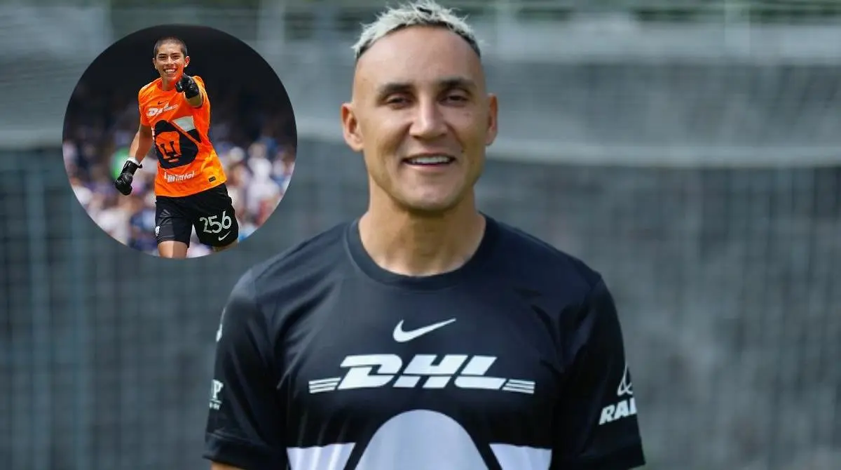  Keylor Navas le dedicó un mensaje al canterano de Pumas 