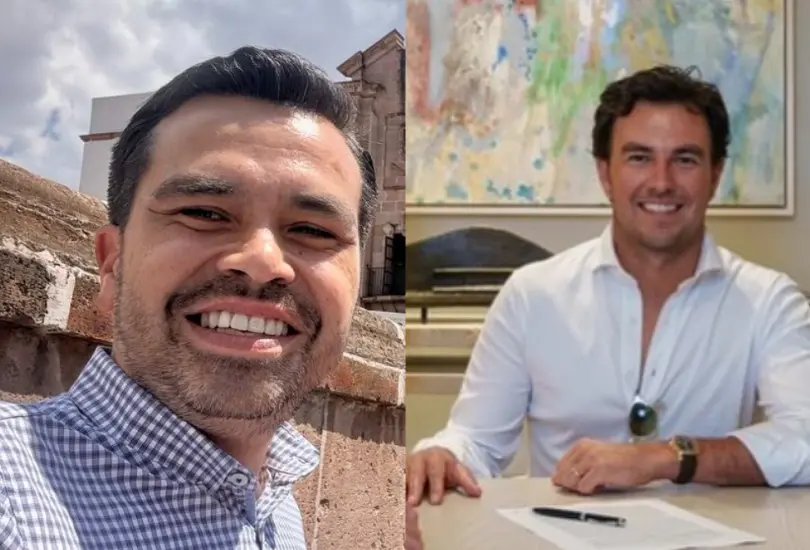 Jorge Álvarez Maynez anunció el regreso de Checo Pérez