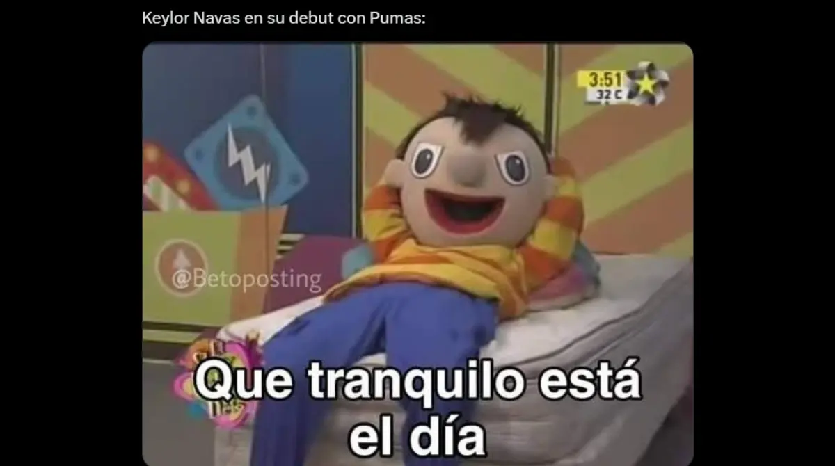 Keylor Navas no tuvo mucho trabajo en su primer partido con Pumas Keylor Navas no tuvo mucho trabajo en su primer partido con Pumas