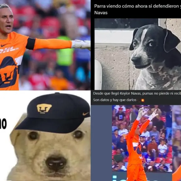 Los memes del debut de Keylor Navas con Pumas