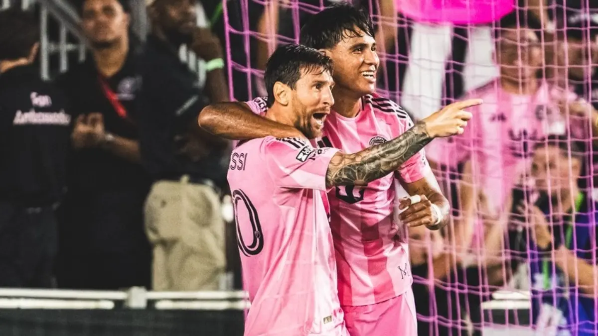  Tras el roce entre Messi y Cóccaro hubo otro encuentro entre ambos jugadores 