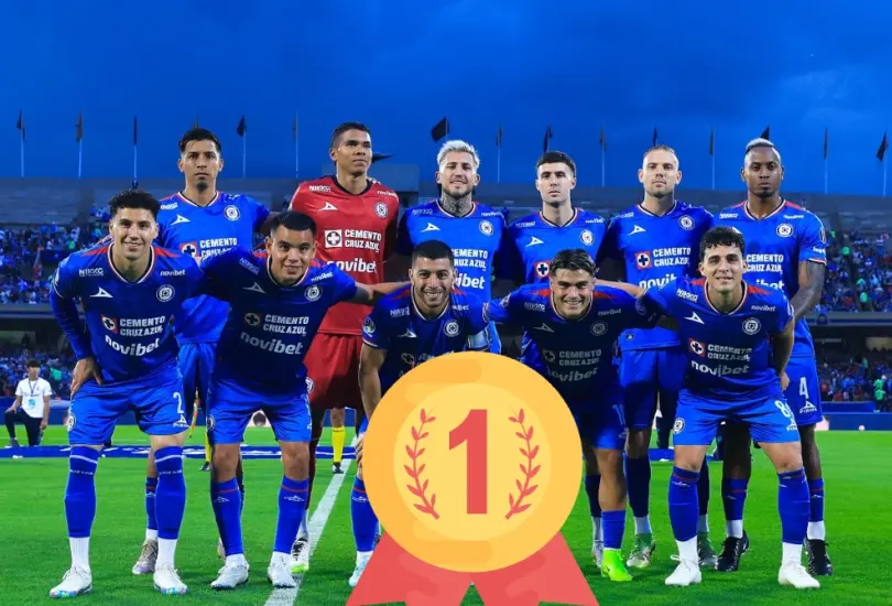 Cruz Azul figura como uno de los mejores equipos a nivel mundial Cruz Azul figura como uno de los mejores equipos a nivel mundial