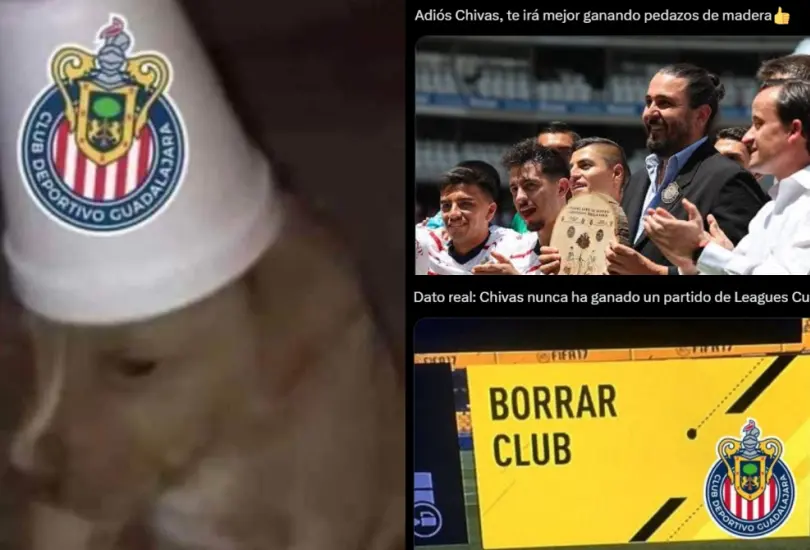 Chivas fue víctima de memes tras perder en Leagues Cup
