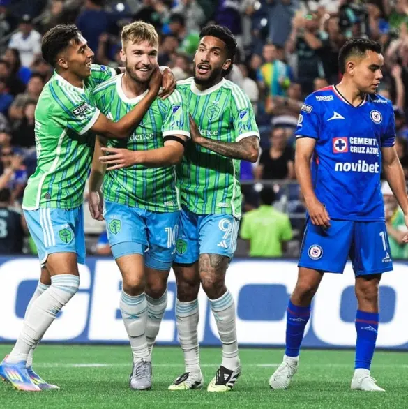 Seattle Sounders vuelve a burlarse de Cruz Azul tras el 7 a 0