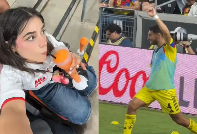 Alana fue señala de desconcentrar a Sebastián Cáceres Alana fue señala de desconcentrar a Sebastián Cáceres