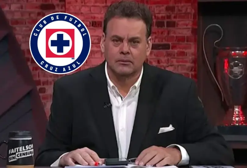 David Faitelson no quita el dedo del renglón en contra de Cruz Azul David Faitelson no quita el dedo del renglón en contra de Cruz Azul