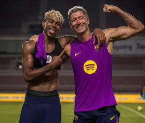 Lamine Yamal y Lewandowski, castigados por problema con antidopaje