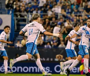 La reacción de los futbolistas del Puebla tras avanzar en Leagues Cup