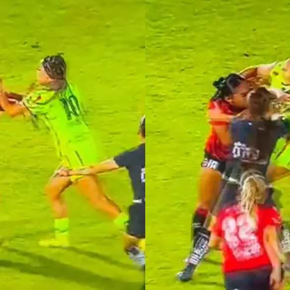 La pelea entre Miah Zuazua y Natividad Martínez en la Liga MX Femenil