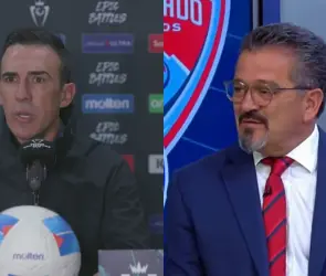 Carlos Hermosillo acaba a Vicente S&aacute;nchez y lo llama cag...