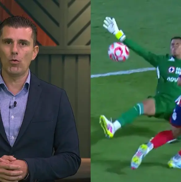 Hugo Salcedo se burla de Kevin Mier tras un nuevo error