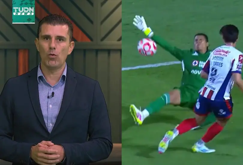 Hugo Salcedo se burló de Kevin Mier Hugo Salcedo se burló de Kevin Mier