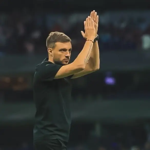 Martín Anselmi y su mensaje de cariño para Cruz Azul