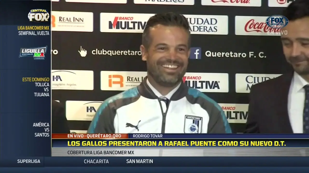 Rafa Puente Jr. tuvo un breve paso por Querétaro  Rafa Puente Jr. tuvo un breve paso por Querétaro