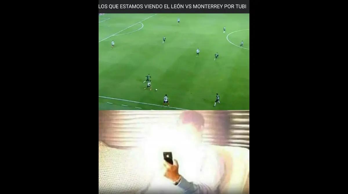 En celular o Smart TV, la imagen era errónea y no tenía que ver precisamente con la configuración de las pantallas.