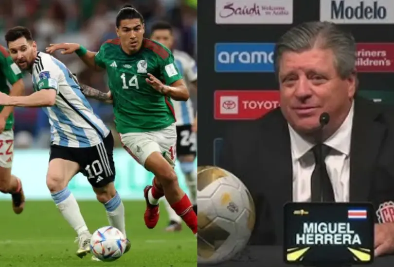 Miguel Herrera hizo menos el México vs Argentina Miguel Herrera hizo menos el México vs Argentina
