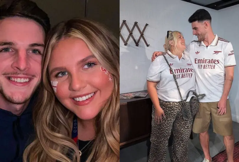 Lauren Fryer es la esposa de Declan Rice