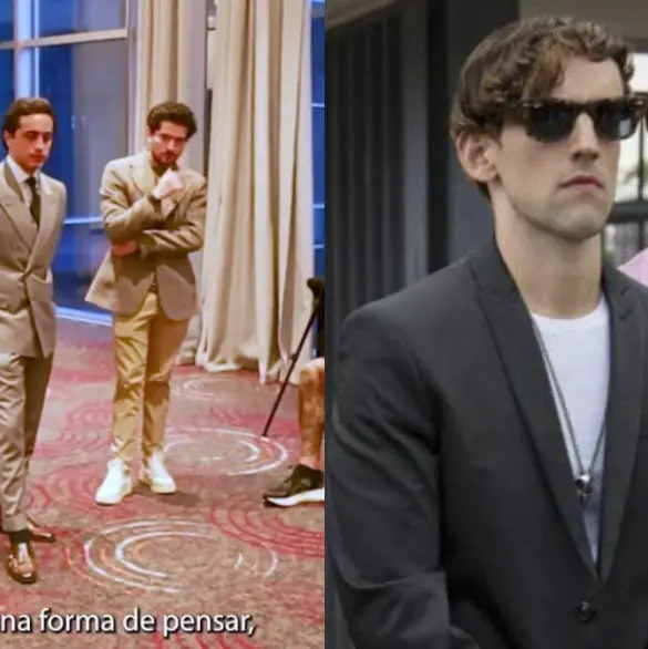 Aleco Irarragorri replica escena de Club de Cuervos con Santos