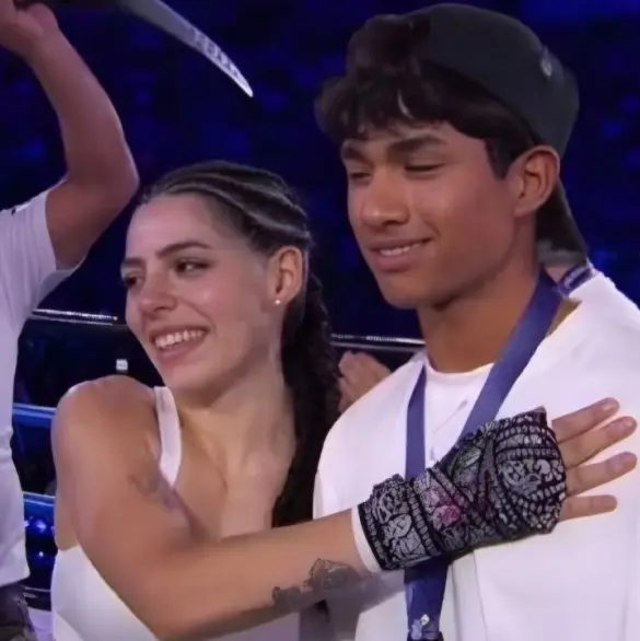 Ángel Avid, el fan que se robó el show junto a Milica en México
