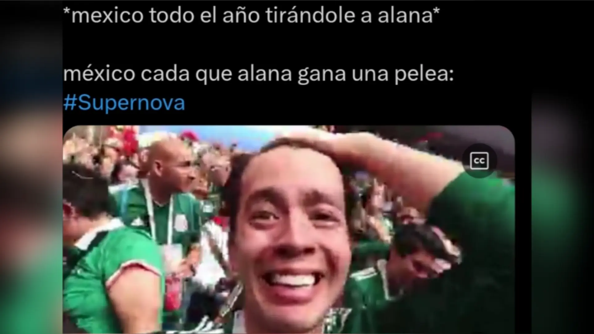 Alana hizo grandes combinaciones que el público celebró.