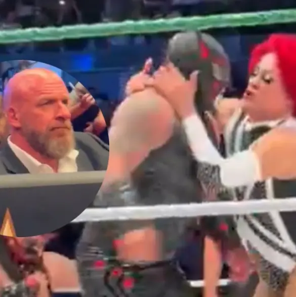 La reacción de Triple H al ver a Pimpinela en acción