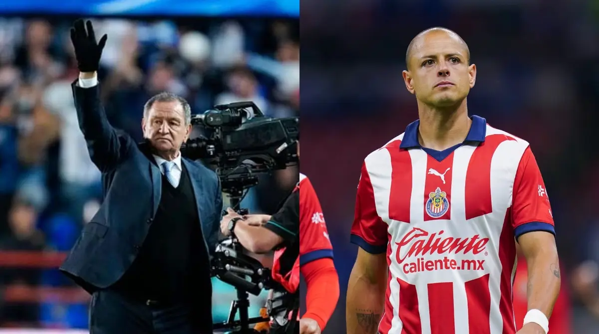  Enrique Meza salió en defensa de Javier Hernández 