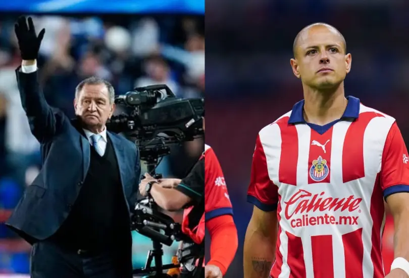 Enrique Meza salió en defensa de Javier Hernández