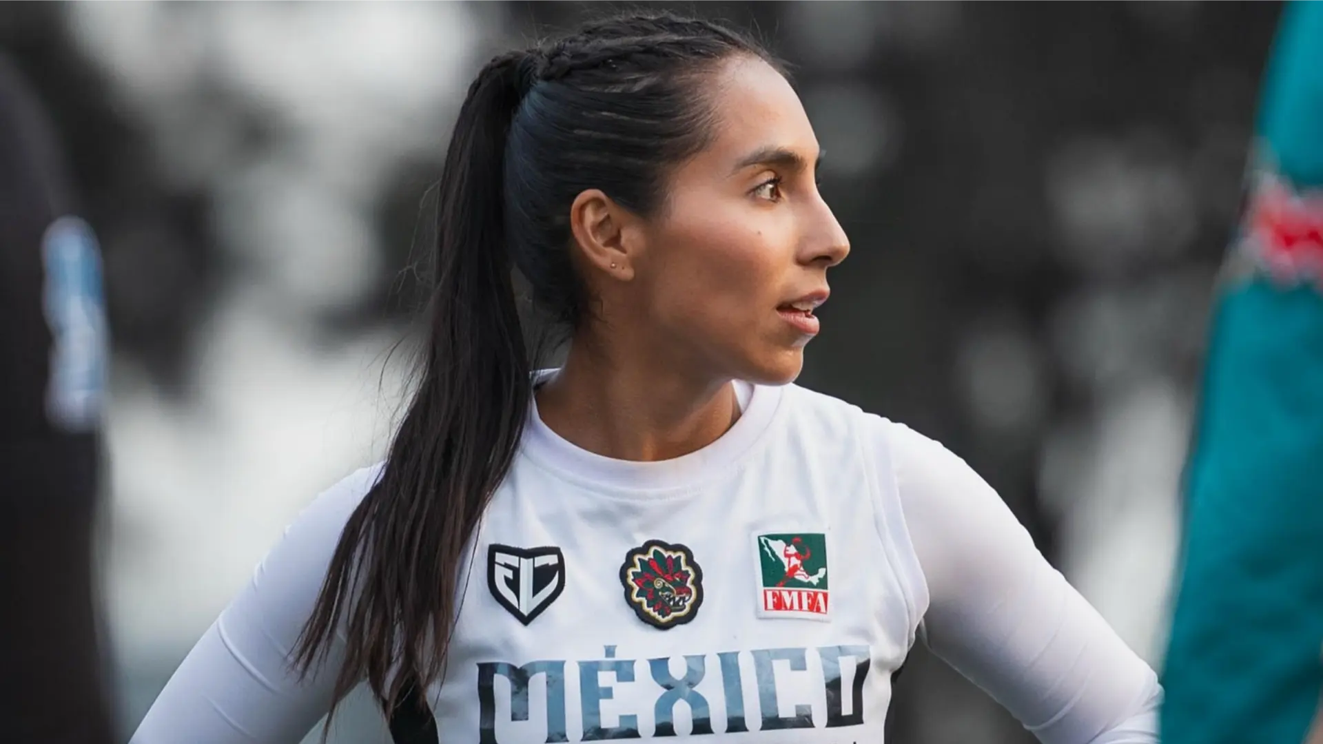 Empezó a jugar flag football a los 8 años.