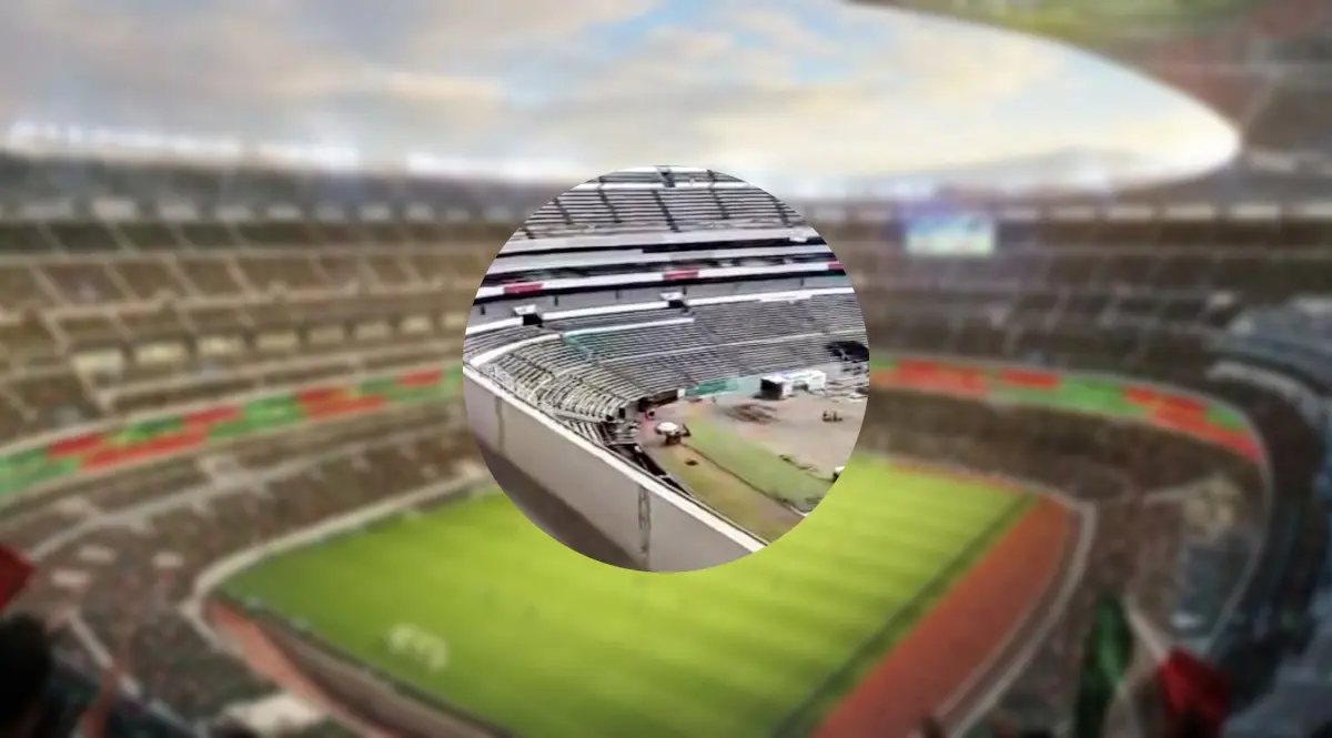  El Estadio Azteca avanza en su remodelación de cara al Mundial 2026 
