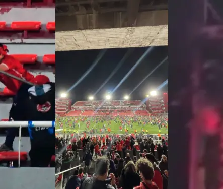 VIDEOS: Así fue la violencia en el Independiente vs U de Chile