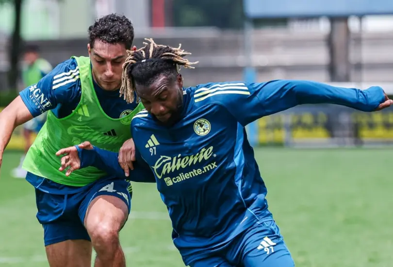 Saint-Maximin derrocha talento en los entrenamientos del América