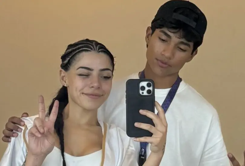 Milica presumió su encuentro con Ángel Avid