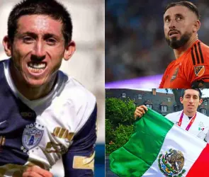 Así ha cambiado Héctor Herrera a través de los años