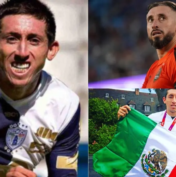 Así ha cambiado Héctor Herrera a través de los años