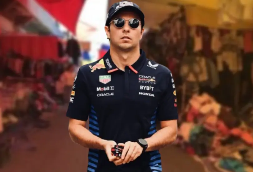 En el barrio bravo de Tepito desde hace meses ya tenían mercancía de Cadillac y Checo Pérez En el barrio bravo de Tepito desde hace meses ya tenían mercancía de Cadillac y Checo Pérez