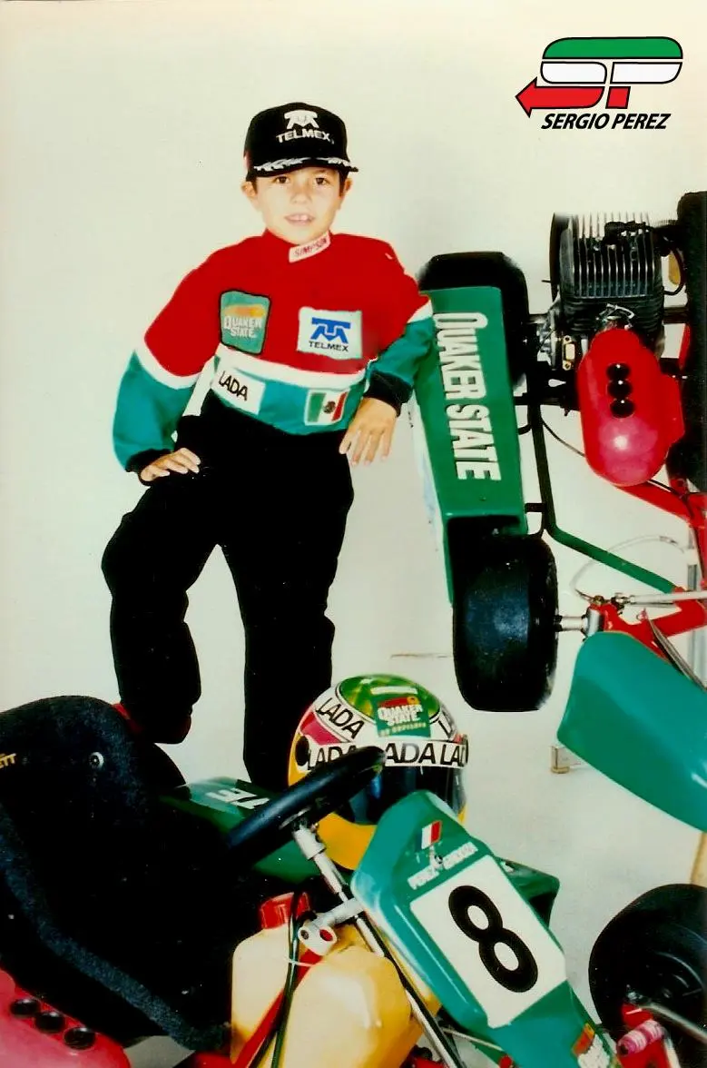 Desde muy pequeño inició en el automovilismo 