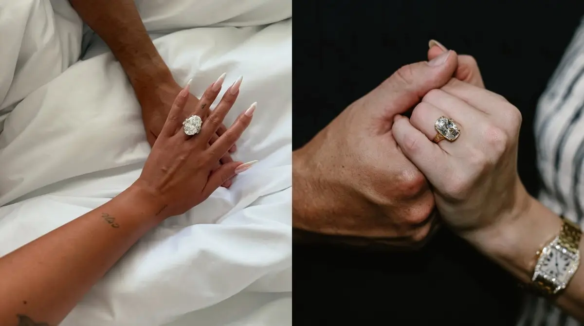  Los anillos de ambas celebridades han causado sensación 