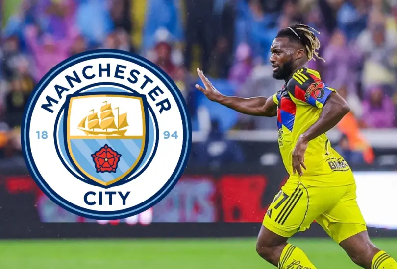 Un ex del Manchester City se acercó a Saint-Maximin