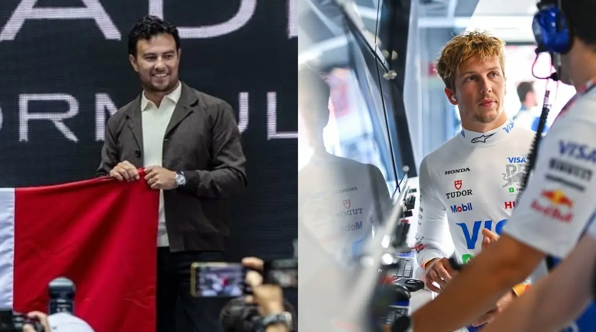  Liam Lawson aprovechó la oportunidad para lanzar un dardo contra Checo Pérez 