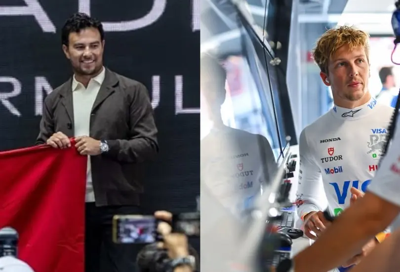 Liam Lawson aprovechó la oportunidad para lanzar un dardo contra Checo Pérez Liam Lawson aprovechó la oportunidad para lanzar un dardo contra Checo Pérez
