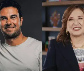 Xóchitl Gálvez felicita a Checo Pérez tras regresar a la F1