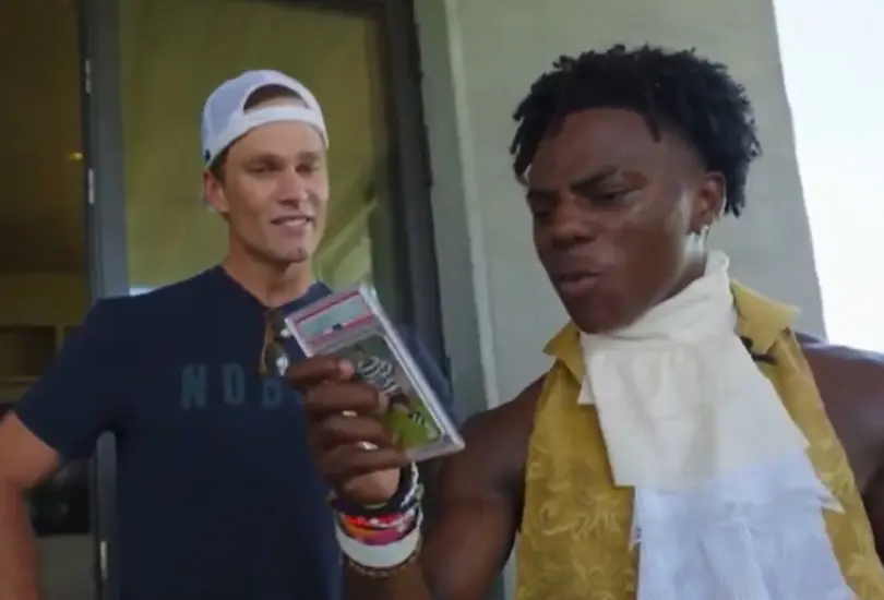 Tom Brady se lució con Speed en pleno stream Tom Brady se lució con Speed en pleno stream