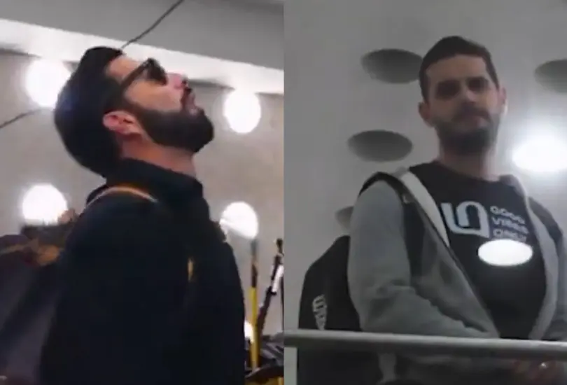 Poncho de Nigris y Adrián Marcelo protagonizaron una discusión en pleno aeropuerto Poncho de Nigris y Adrián Marcelo protagonizaron una discusión en pleno aeropuerto