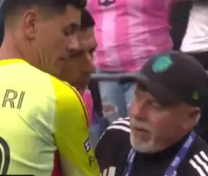 VIDEO: Luis Suárez escupe a elemento rival en final de la Leagues Cup