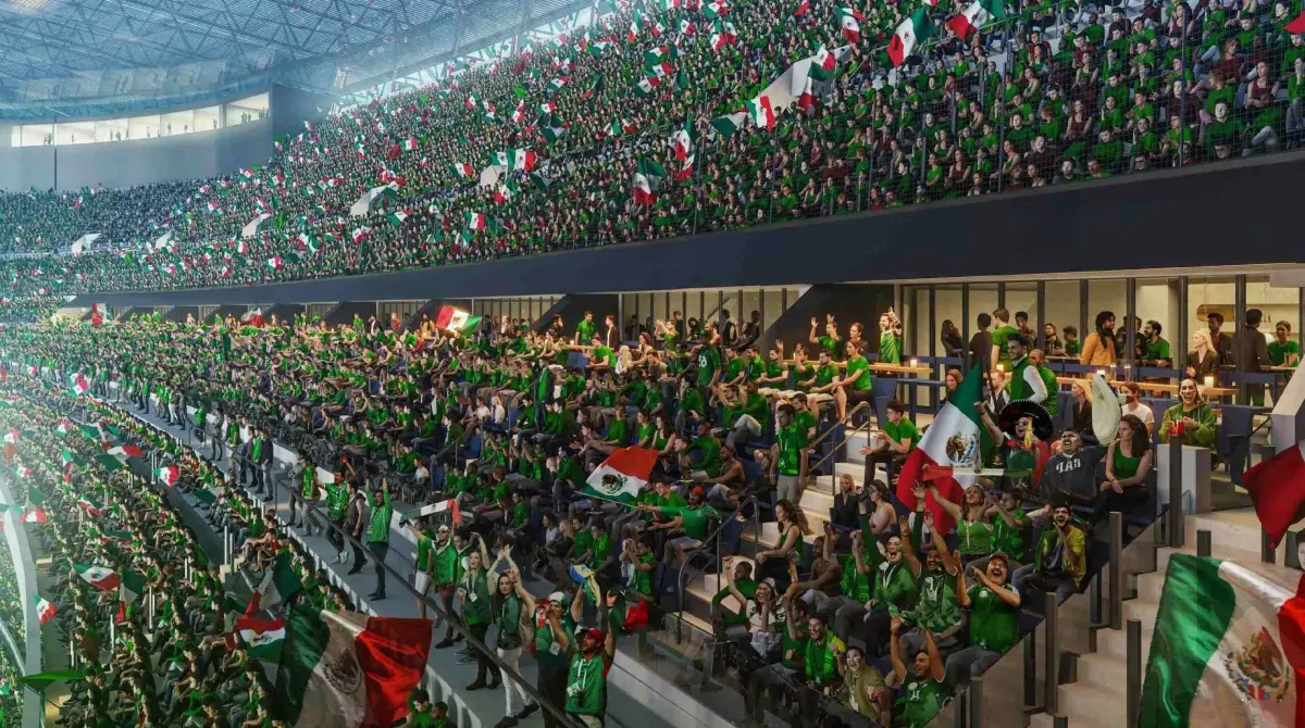 El Estadio Azteca ya prepara su regreso con todo y zonas exclusivas. El Estadio Azteca ya prepara su regreso con todo y zonas exclusivas.