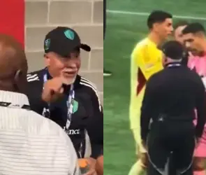 Integrante del Seattle se burla del escupitajo de Suárez