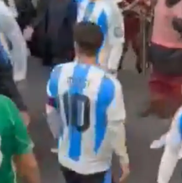 Messi agrede a futbolista de Venezuela en los vestidores