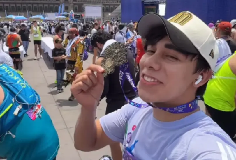 Un popular influencer ha sido señalado por hacer trampa en el Maratón de la CDMX Un popular influencer ha sido señalado por hacer trampa en el Maratón de la CDMX