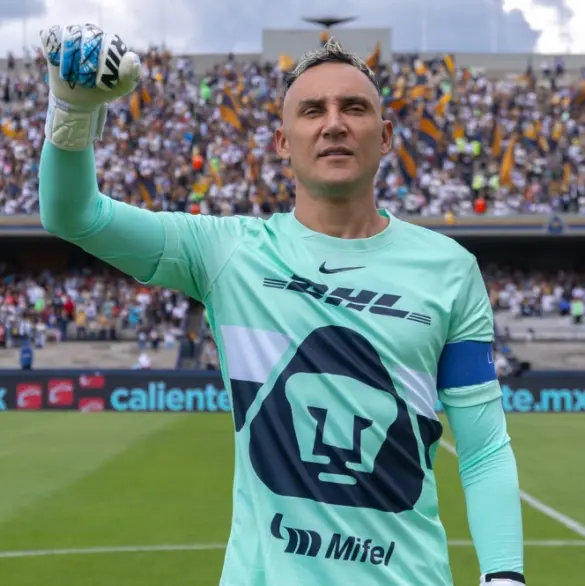 Keylor Navas y su gesto de desprecio hacia Newells tras un mes en Pumas