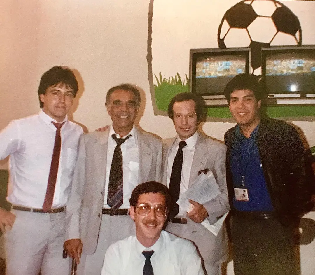 En 1986 creo 'Los Protagonistas' En 1986 creo 'Los Protagonistas'